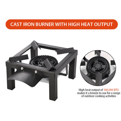 Portable Cast Iron Propane Burner