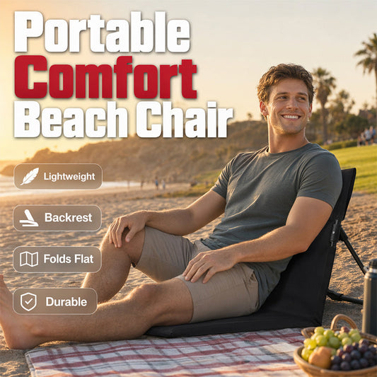🎉Nouvelle Arrivée ! Offre Limitée -50%⏰Chaise de Sol Pliante Portable pour Extérieur