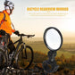 🚴 Rétroviseur Vélo Pivotant 360° — Miroir Convexe, Installation Facile, Rond ou Ovale, Moto & Vélo Électrique 🔎