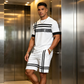 👕 50% DE RÉDUCTION ☀️ Ensemble athlétique 2 pièces – Tissu respirant & taille élastique – Imprimé 3D, parfait pour le gym, la course ou le quotidien 💪✨🩳
