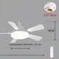 🏆 Dernier jour des soldes : 50% de réduction 🔥 Lampe-Ventilateur LED SmartBreez 40W — 20,5, ultra-silencieuse avec télécommande 🎯 | Idéale pour la chambre 😴, la cuisine 👩‍🍳 et le garage
