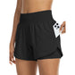 📢📢50 % DE RÉDUCTION !! ⏰ Short de Yoga Athlétique Femme Double Couche - Short de Gym