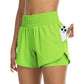 📢📢50 % DE RÉDUCTION !! ⏰ Short de Yoga Athlétique Femme Double Couche - Short de Gym