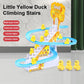 🦆 50% DE RÉDUCTION! 🧸 Petit canard qui monte les escaliers – Jouet électrique amusant, couleurs vives & musique ludique – Parfait pour éveiller bébé et le faire rire 🎶