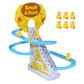 🦆 50% DE RÉDUCTION! 🧸 Petit canard qui monte les escaliers – Jouet électrique amusant, couleurs vives & musique ludique – Parfait pour éveiller bébé et le faire rire 🎶