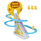 🦆 50% DE RÉDUCTION! 🧸 Petit canard qui monte les escaliers – Jouet électrique amusant, couleurs vives & musique ludique – Parfait pour éveiller bébé et le faire rire 🎶