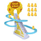 🦆 50% DE RÉDUCTION! 🧸 Petit canard qui monte les escaliers – Jouet électrique amusant, couleurs vives & musique ludique – Parfait pour éveiller bébé et le faire rire 🎶