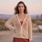 🌸 50% DE RÉDUCTION! ☀️ Gilet Femme Zippé en Maille Ajourée – Léger, manches longues & design aéré – Parfait pour le printemps & l'été – Style décontracté & polyvalent 🌿