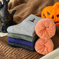 🎃🧦 OFFRE LIMITÉE -50% ! 5 Paires de Chaussettes Halloween Respirantes – Coton Doux, Confort Anti-Transpiration et Style Citrouille Ludique