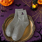 🎃🧦 OFFRE LIMITÉE -50% ! 5 Paires de Chaussettes Halloween Respirantes – Coton Doux, Confort Anti-Transpiration et Style Citrouille Ludique