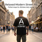 🎉 OFFRE LIMITÉE -50% ! 👕 T-Shirt Streetwear Imprimé Dos – Style Urbain Affirmé ✨