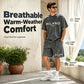 Ensemble T-Shirt et Short Décontracté pour Homme