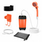 Douche de Camping Portable avec Pompe Rechargeable