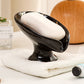 ⏳ 50% DE RÉDUCTION ! 🧼 Porte-Savon en Céramique – Céramique – Drainage Automatique & Forme Feuille for Salle de Bain