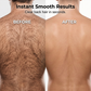 🌀 50% DE RÉDUCTION ! 🪒 Rasoir Électrique pour le Dos – ABS – Manche Pliable 180° & Autonomie 60 min for Homme