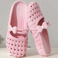 👡 50% DE RÉDUCTION ! 🌸 Mules Femme Bout Fermé – PVC – Respirantes & Légères for Quotidien & Bureau