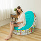 🎁Le Cadeau Parfait🎁Fauteuil Poire Gonflable pour Adultes (avec Repose-pieds)