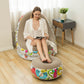 🎁Le Cadeau Parfait🎁Fauteuil Poire Gonflable pour Adultes (avec Repose-pieds)