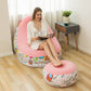 🎁Le Cadeau Parfait🎁Fauteuil Poire Gonflable pour Adultes (avec Repose-pieds)