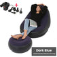 🎁Le Cadeau Parfait🎁Fauteuil Poire Gonflable pour Adultes (avec Repose-pieds)