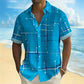☀️ 50% DE RÉDUCTION ! 👔 Chemise Homme Imprimé Géométrique – Mélange – Coupe Ample & Douceur Été for Vacances