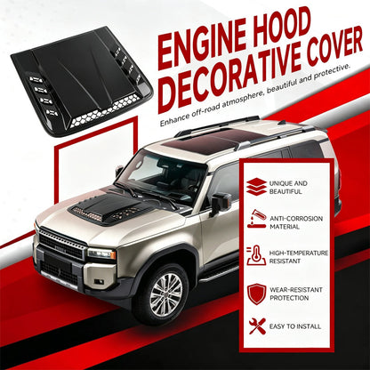 🚗 -50% MAINTENANT ! 🔥 Prise d'Air Capot Voiture Universelle Décorative – ABS Premium, Style Sportif, Installation Adhésive Rapide – Compatible avec la Plupart des Véhicules 🏎️