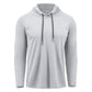 T-Shirt à Capuche Manches Longues Respirant pour Homme