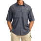 🏔️ 50% DE RÉDUCTION ! 👕 Chemise de Randonnée Homme Manches Courtes – Tissu Ripstop Haute Densité – Anti-Déchirure & Anti-Plis for Plein Air