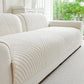 🧶✨ -50% ! 🛋️Housse canapé coton velours – Ultra-douce & confortable.