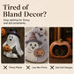 🎉 OFFRE LIMITÉE -50% ! 🎃 Décoration de Table Citrouille d'Halloween en Bois – Construction en Bois Double Couche au Charme Festif 🍂