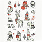 📢📢50% OFF !! ⏰ Light Up Your Halloween Look! Glow-in-the-Dark Temporary Tattoos | Waterproof & Fun Party Accessories