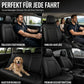 🚗 50% DE RÉDUCTION ! 🛋️ Ensemble Housses Siège Voiture Cuir PU – Cuir PU + Mousse 5 Couches – Surpiqué Losange & Universel for Confort & Protection