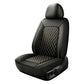 🚗 50% DE RÉDUCTION ! 🛋️ Ensemble Housses Siège Voiture Cuir PU – Cuir PU + Mousse 5 Couches – Surpiqué Losange & Universel for Confort & Protection