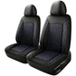 🚗 50% DE RÉDUCTION ! 🛋️ Ensemble Housses Siège Voiture Cuir PU – Cuir PU + Mousse 5 Couches – Surpiqué Losange & Universel for Confort & Protection
