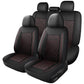 🚗 50% DE RÉDUCTION ! 🛋️ Ensemble Housses Siège Voiture Cuir PU – Cuir PU + Mousse 5 Couches – Surpiqué Losange & Universel for Confort & Protection