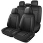 🚗 50% DE RÉDUCTION ! 🛋️ Ensemble Housses Siège Voiture Cuir PU – Cuir PU + Mousse 5 Couches – Surpiqué Losange & Universel for Confort & Protection
