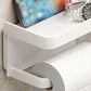 🏠 50% DE RÉDUCTION – OFFRE LIMITÉE ! Porte-Papier Toilette Mural avec Étagère de Rangement