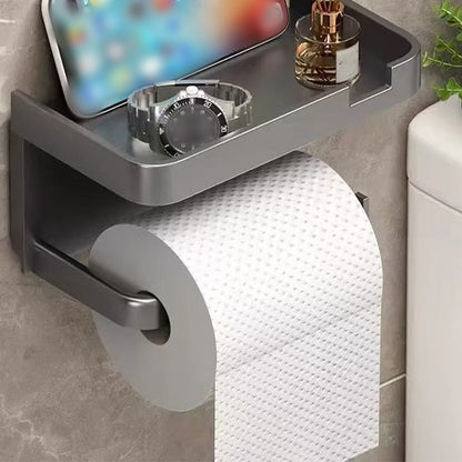 🏠 50% DE RÉDUCTION – OFFRE LIMITÉE ! Porte-Papier Toilette Mural avec Étagère de Rangement