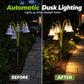 📢📢40% DE RÉDUCTION !! ⏰Lampes Solaires Fleurs Décorations de Jardin Extérieur 💐💡