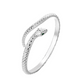 🎉 OFFRE LIMITÉE -50% ! 🐍 Bracelet Jonc Serpent Vintage – Manchette Ouverte Réglable avec Écailles Texturées & Yeux Verts ✨