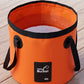 🐠 50% DE RÉDUCTION ! 🪣 Seau Pliant Portable Camping & Pêche – PVC 500D – 12 L / 20 L – Imperméable & Léger for Plein Air