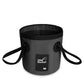 🐠 50% DE RÉDUCTION ! 🪣 Seau Pliant Portable Camping & Pêche – PVC 500D – 12 L / 20 L – Imperméable & Léger for Plein Air