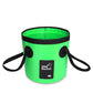 🐠 50% DE RÉDUCTION ! 🪣 Seau Pliant Portable Camping & Pêche – PVC 500D – 12 L / 20 L – Imperméable & Léger for Plein Air