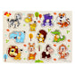 🧩 50% DE RÉDUCTION ! 🌳 Puzzle à Chevilles Montessori en Bois – Contreplaqué Massif – Chevilles Larges & Rivets Renforcés for Bébés 1-3 Ans