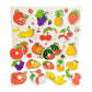 🧩 50% DE RÉDUCTION ! 🌳 Puzzle à Chevilles Montessori en Bois – Contreplaqué Massif – Chevilles Larges & Rivets Renforcés for Bébés 1-3 Ans
