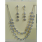 💎 50% DE RÉDUCTION! ✨ Parure Collier & Boucles d'Oreilles Goutte Scintillante – Alliage & strass, 52 cm / 3,5 cm – Idéale pour mariage, soirée & occasions spéciales 🌟