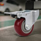 🔩 Roulette Pivotante Robuste avec Frein Total – Capacité 200 kg, Roue PU, Sans Marquage, Rotation 360° Fluide pour Chariot & Établi 🛠️✨