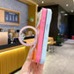 Coque Téléphone avec Anneau Rotatif 360° Color Block