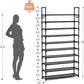 📢📢50% DE RÉDUCTION !! ⏰ Étagère à Chaussures Verticale 10 Niveaux – Gain de place, stable & grande capacité – Idéale pour ranger jusqu'à 20 paires dans votre entrée ✨
