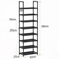 📢📢50% DE RÉDUCTION !! ⏰ Étagère à Chaussures Verticale 10 Niveaux – Gain de place, stable & grande capacité – Idéale pour ranger jusqu'à 20 paires dans votre entrée ✨